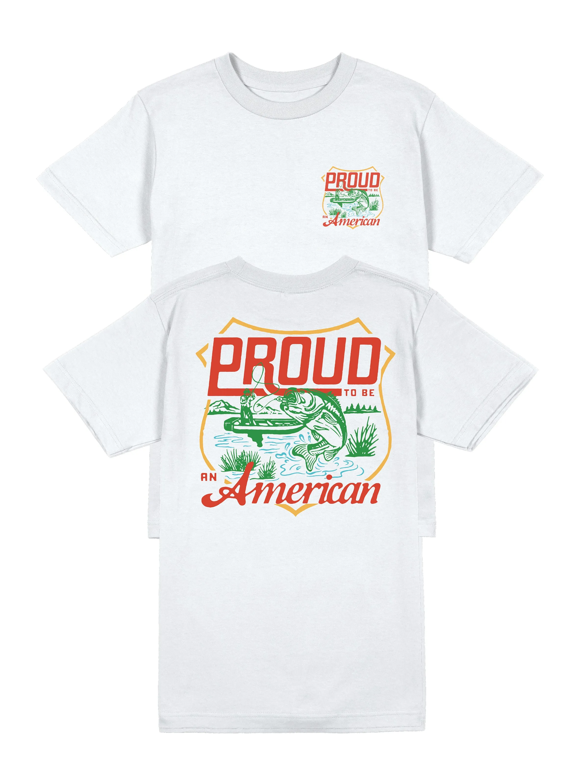Proud to Be A Fisherman kids Tee