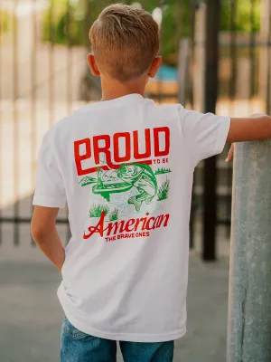 Proud to Be A Fisherman kids Tee