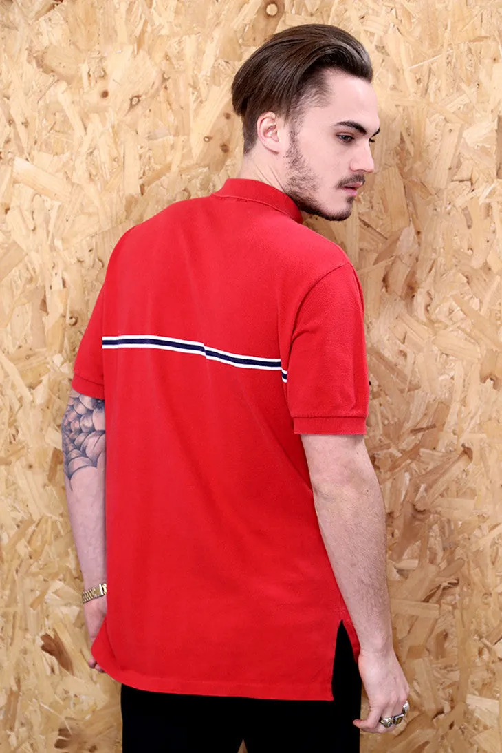 Red Striped Ralph Lauren Polo Shirt