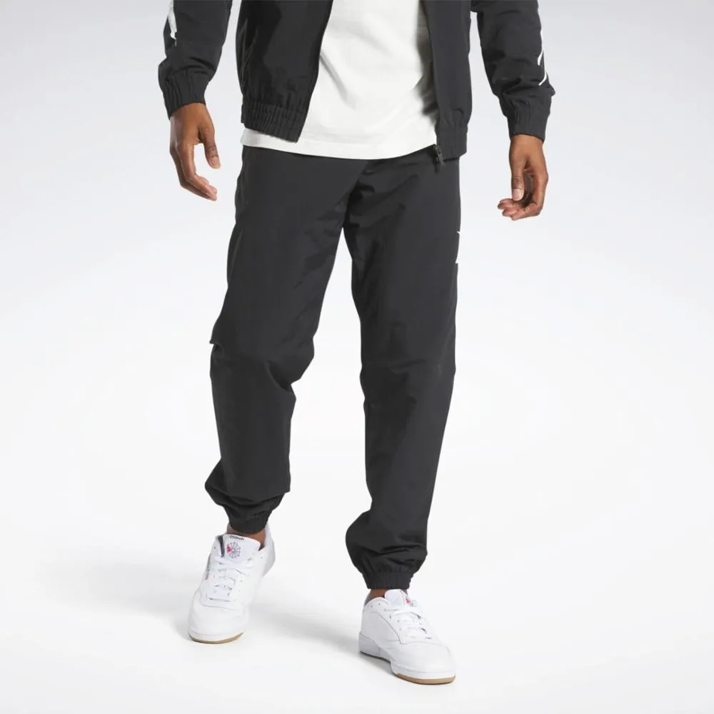 Reebok Apparel Men Classics Vector Tracksuit Bottoms BLACK