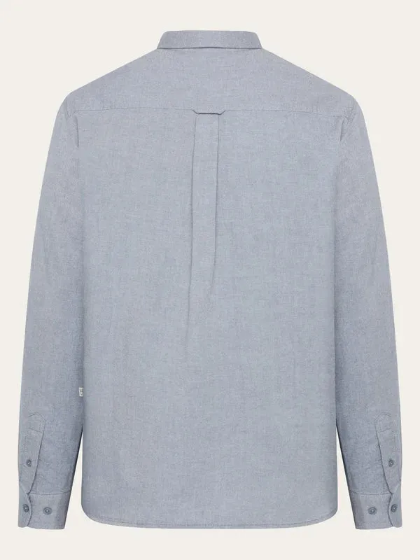 Regular Fit Light Twill Shirt - GOTS/Vegan (Vintage Indigo)