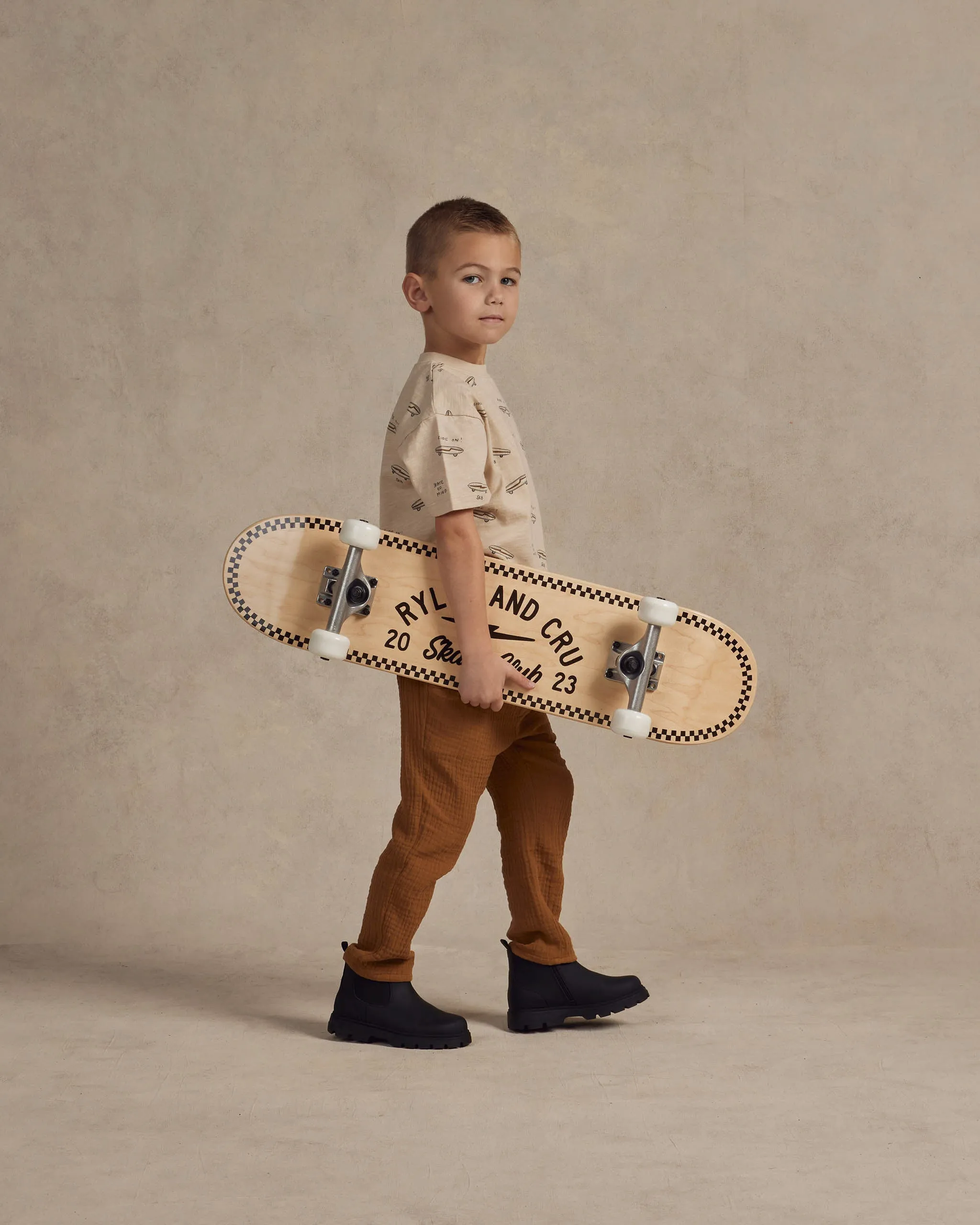 Relaxed Tee | Skate Natural