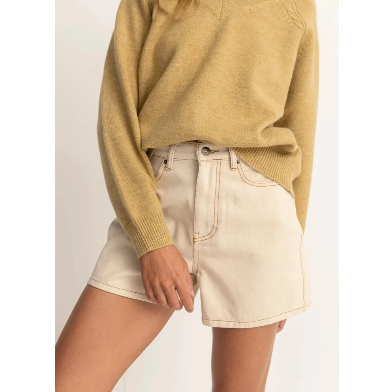 Rhythm | Staple Denim Short | Natural