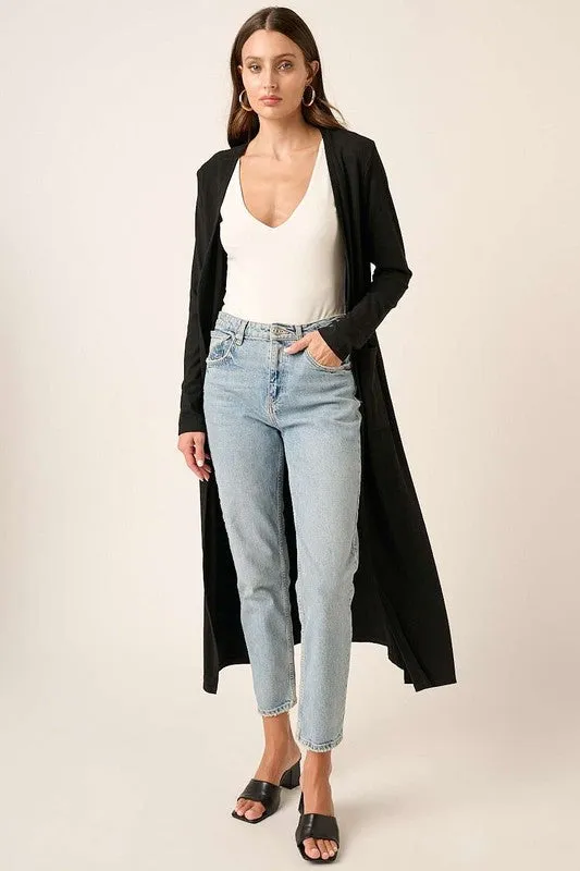 Ribbed Knit Cardigan - 2 Colors!