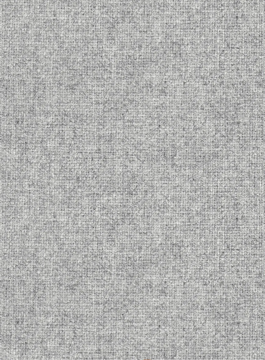 Rope Weave Light Gray Tweed Jacket