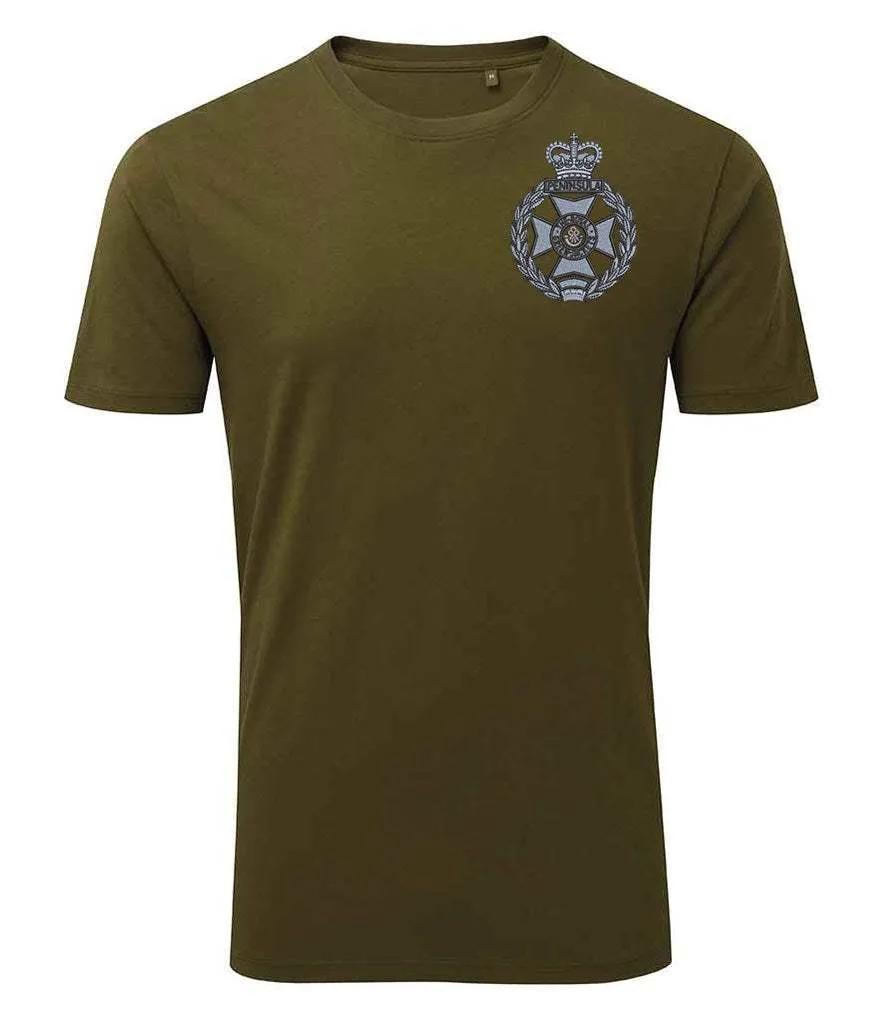Royal Green Jackets T-Shirt (Logo Back)