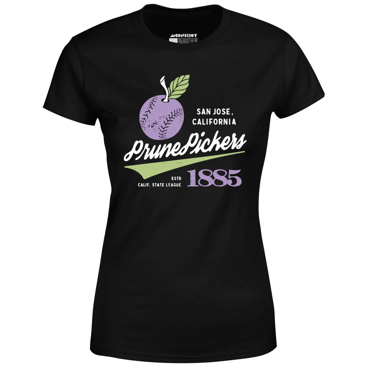 San Jose Prune Pickers - California - Vintage Defunct Baseball Teams - Women's T-Shirt
