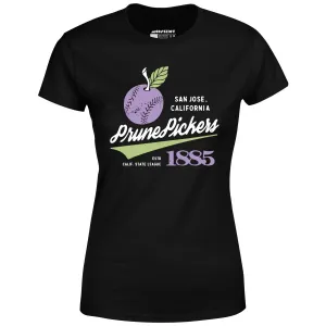 San Jose Prune Pickers - California - Vintage Defunct Baseball Teams - Women's T-Shirt