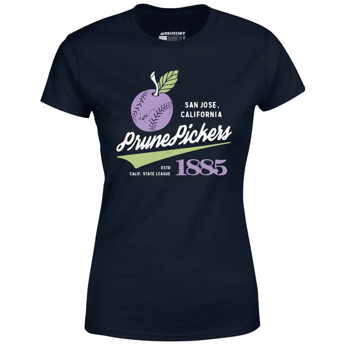 San Jose Prune Pickers - California - Vintage Defunct Baseball Teams - Women's T-Shirt