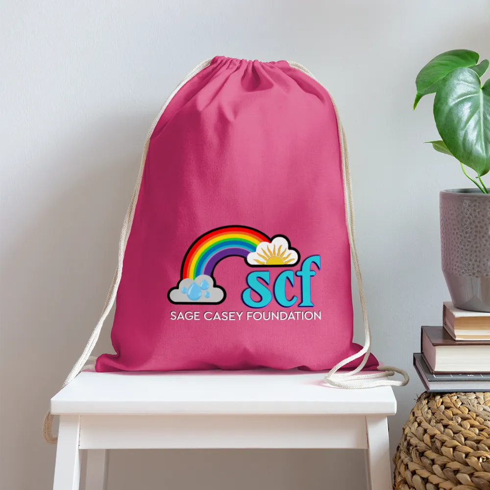 SCF Classic Logo Cotton Drawstring Bag