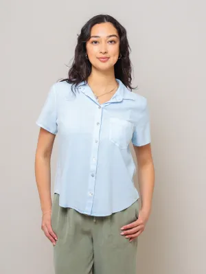 Short Sleeve Pocket Shirt - Clear Water