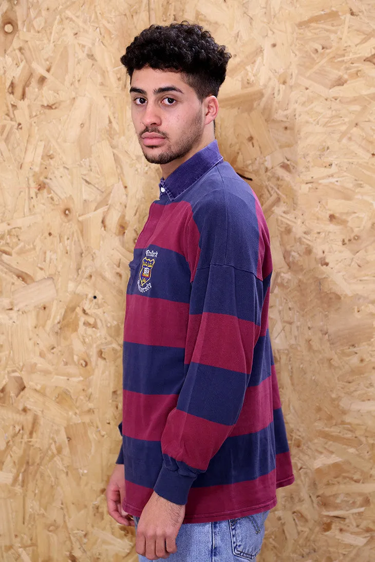 Striped Oxford University Rubgy Shirt
