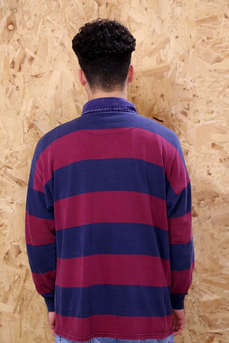 Striped Oxford University Rubgy Shirt