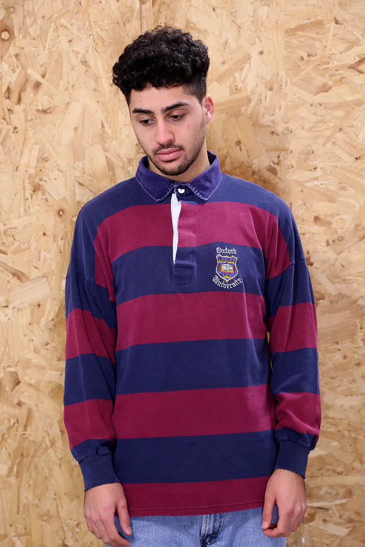 Striped Oxford University Rubgy Shirt