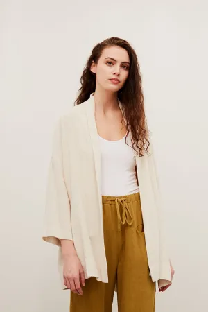 The Sampson Linen Blend Kimono