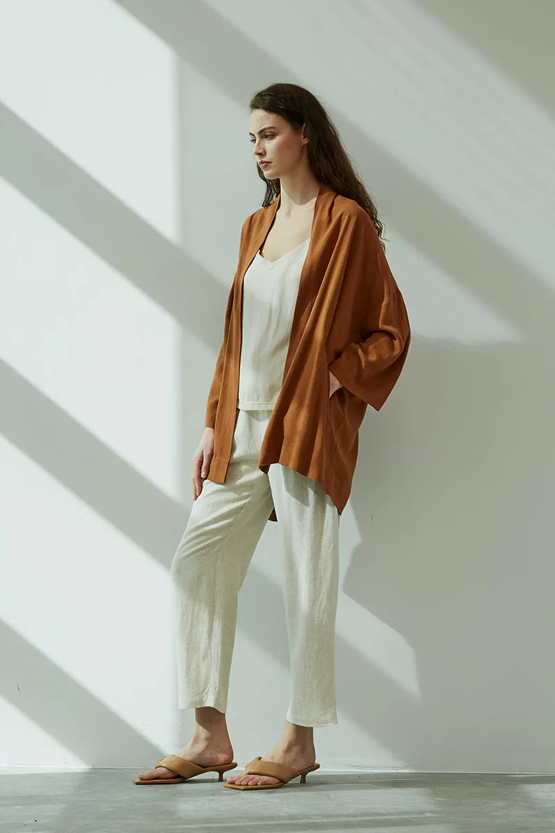 The Sampson Linen Blend Kimono