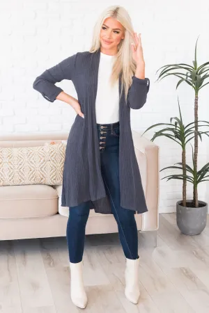 Thoughtful Dreams Modest Ribbed Duster