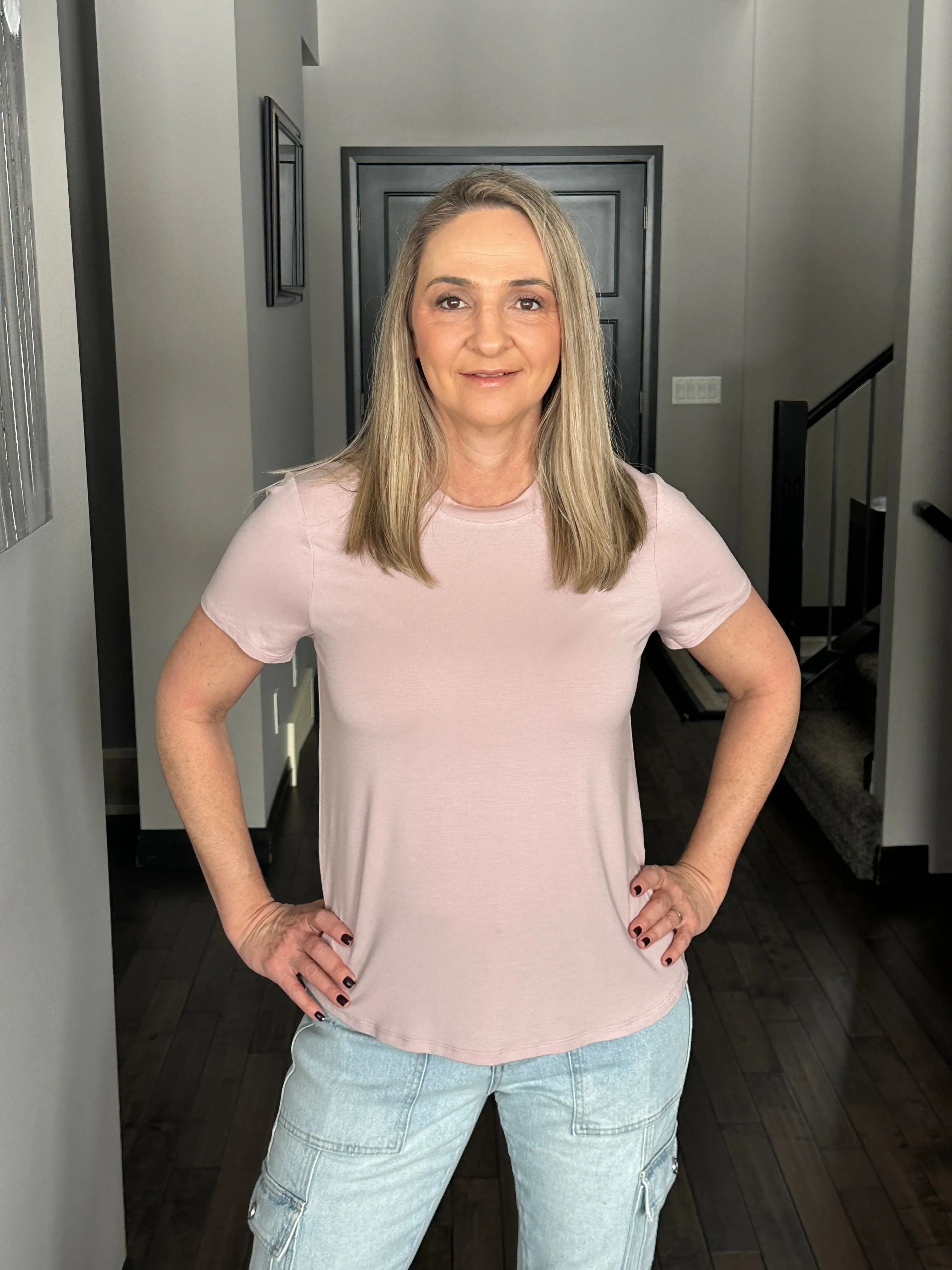 Thread & Supply | Nikki Tee | Violet Ice