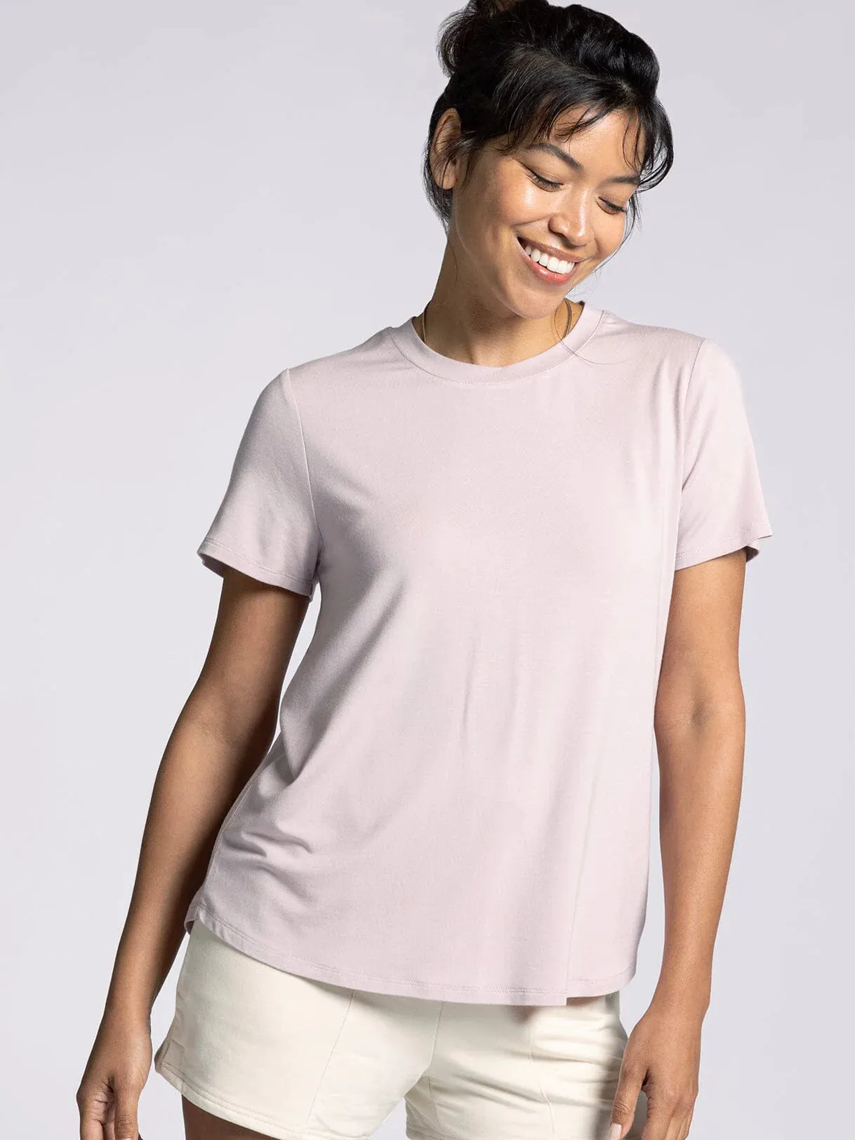 Thread & Supply | Nikki Tee | Violet Ice