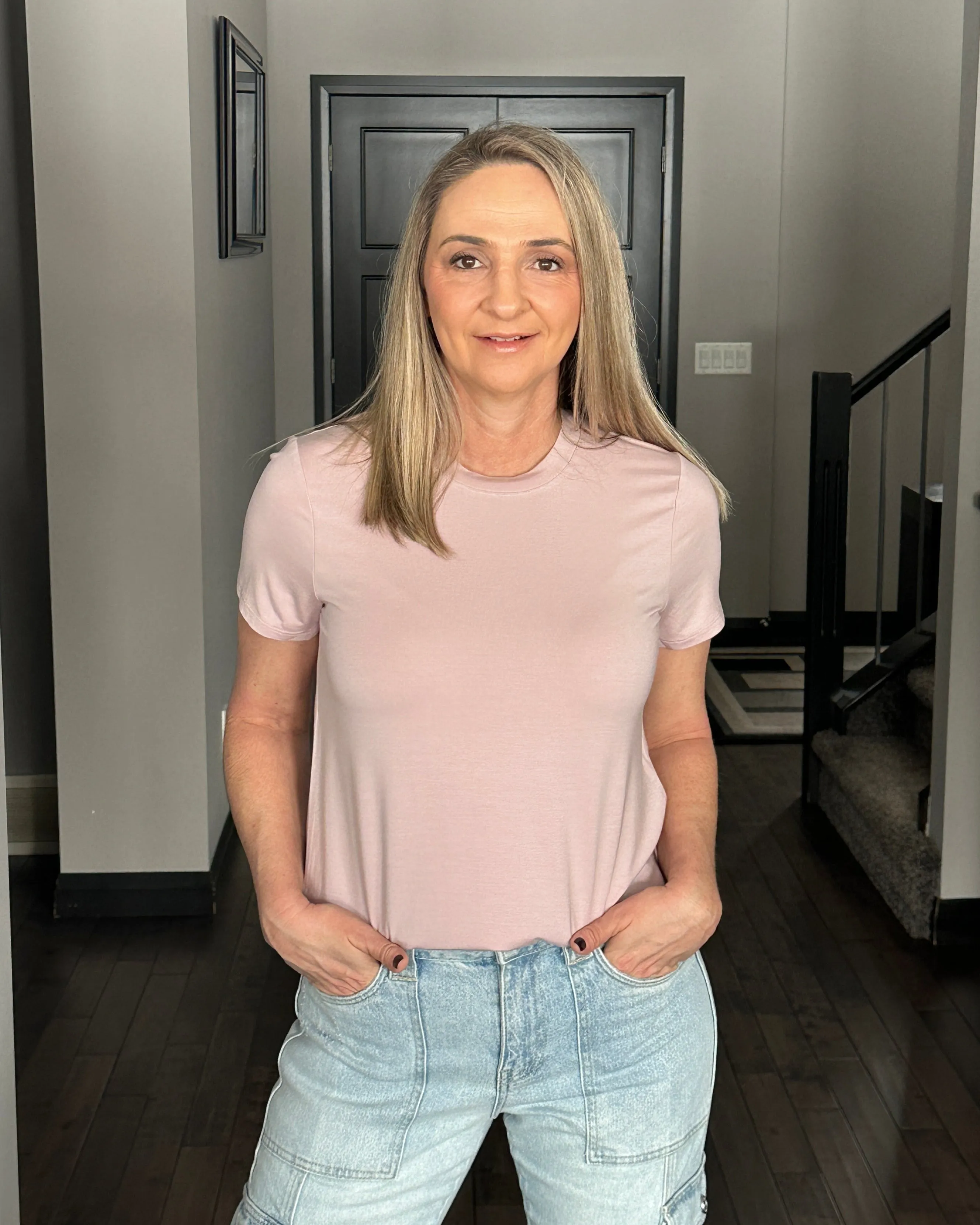 Thread & Supply | Nikki Tee | Violet Ice