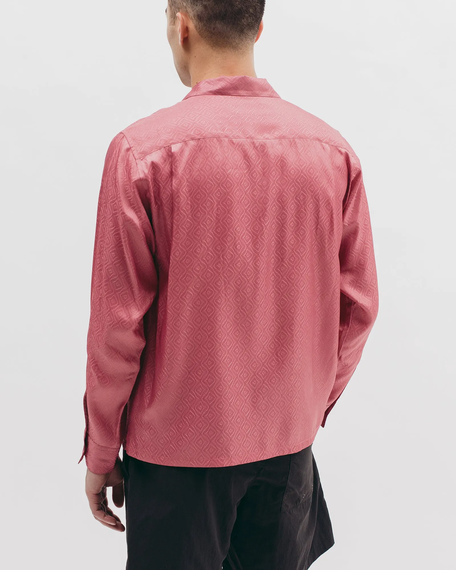 Tile L/S Shirt - Coral