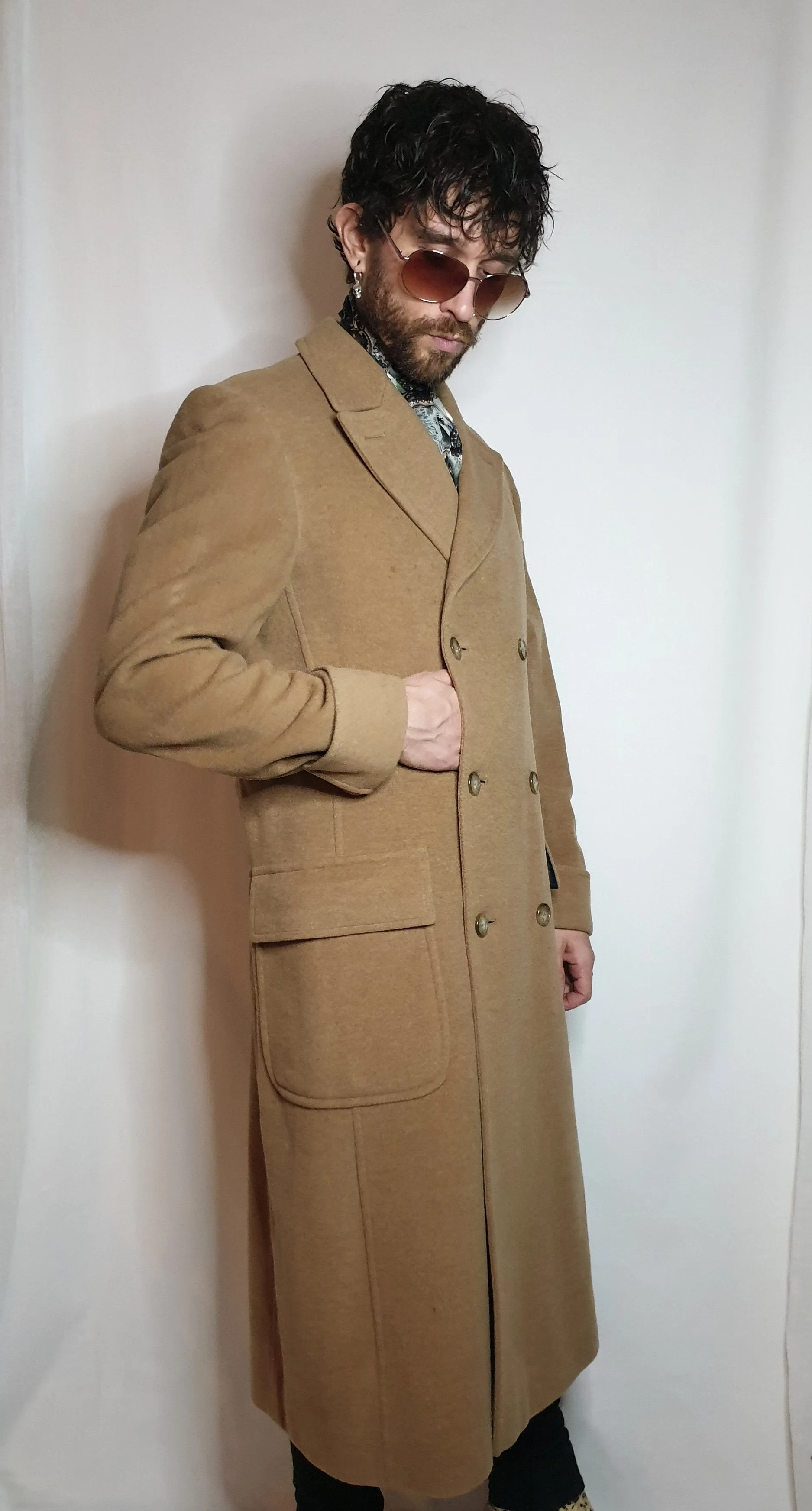 Tommy Hilfiger Long woollen double breasted coat