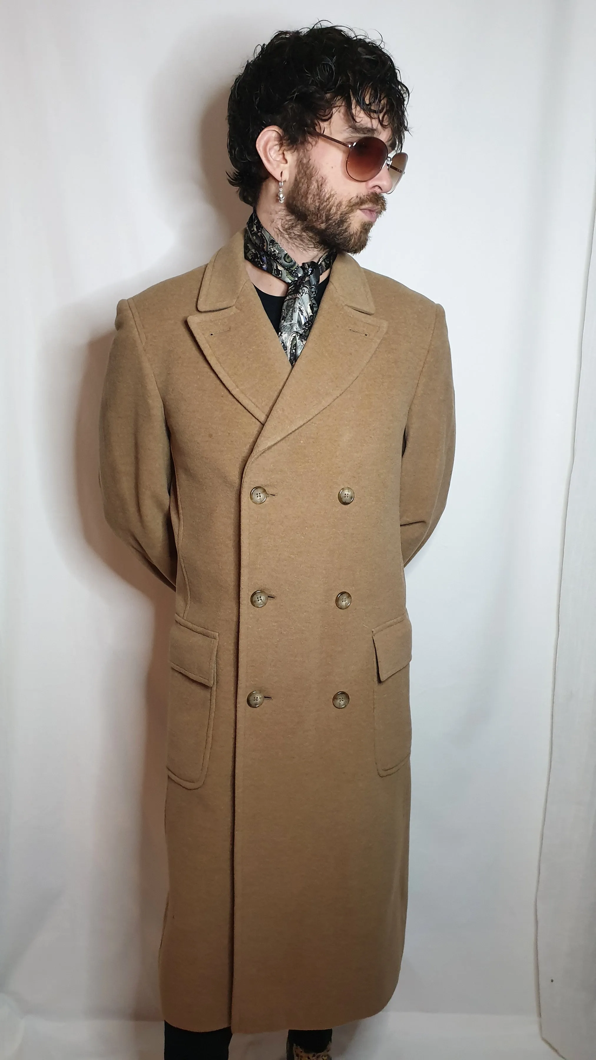 Tommy Hilfiger Long woollen double breasted coat