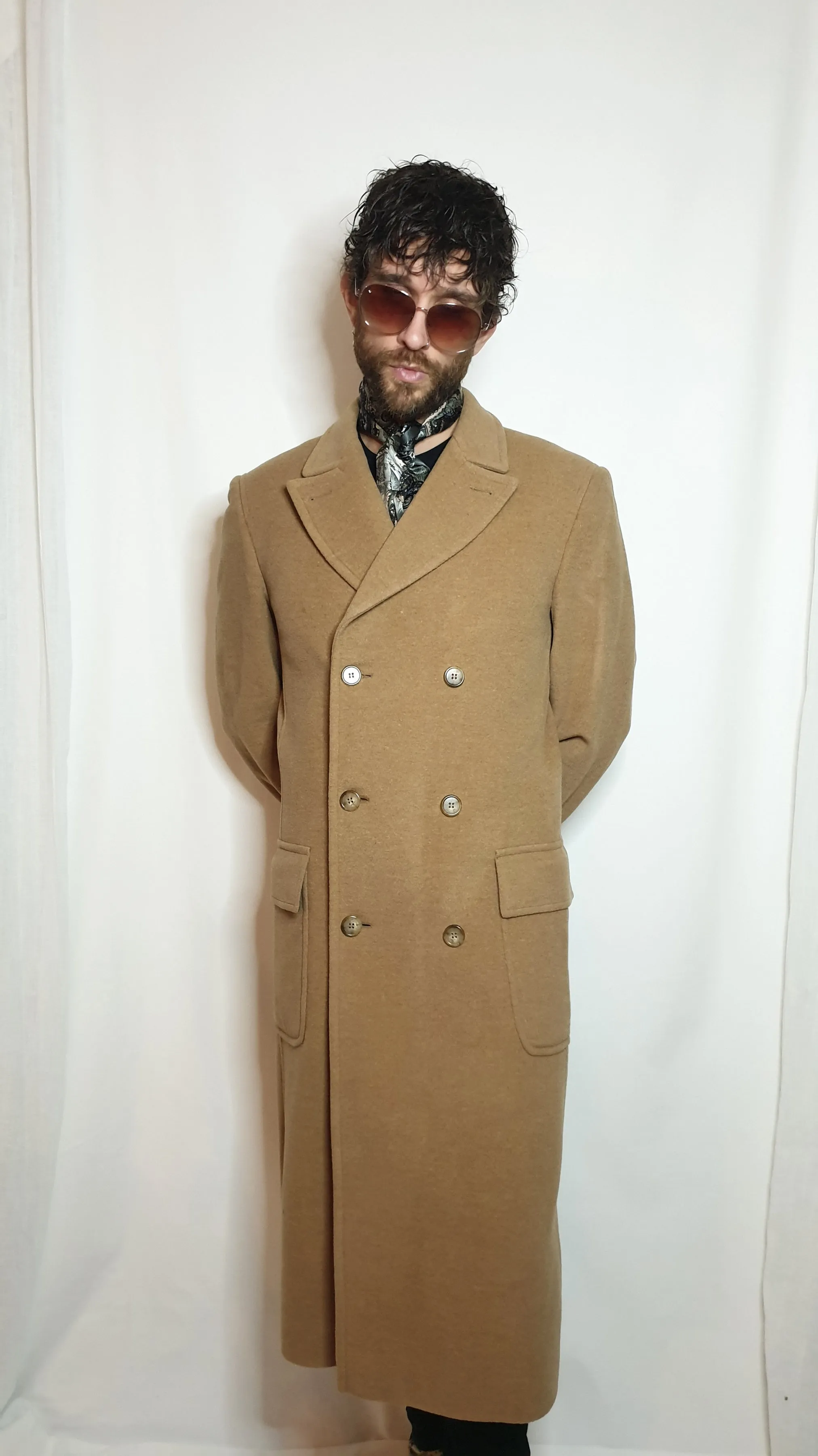 Tommy Hilfiger Long woollen double breasted coat