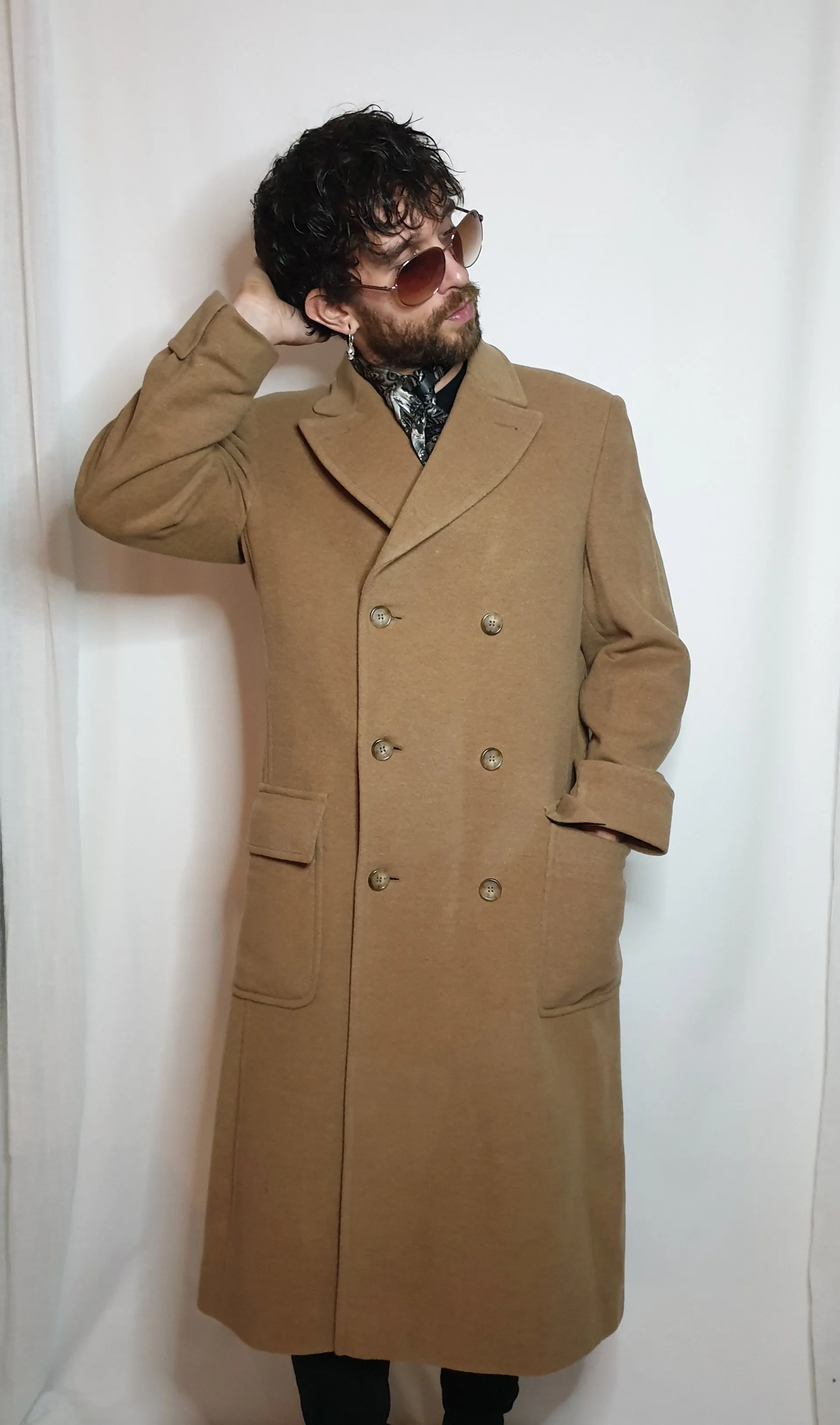 Tommy Hilfiger Long woollen double breasted coat