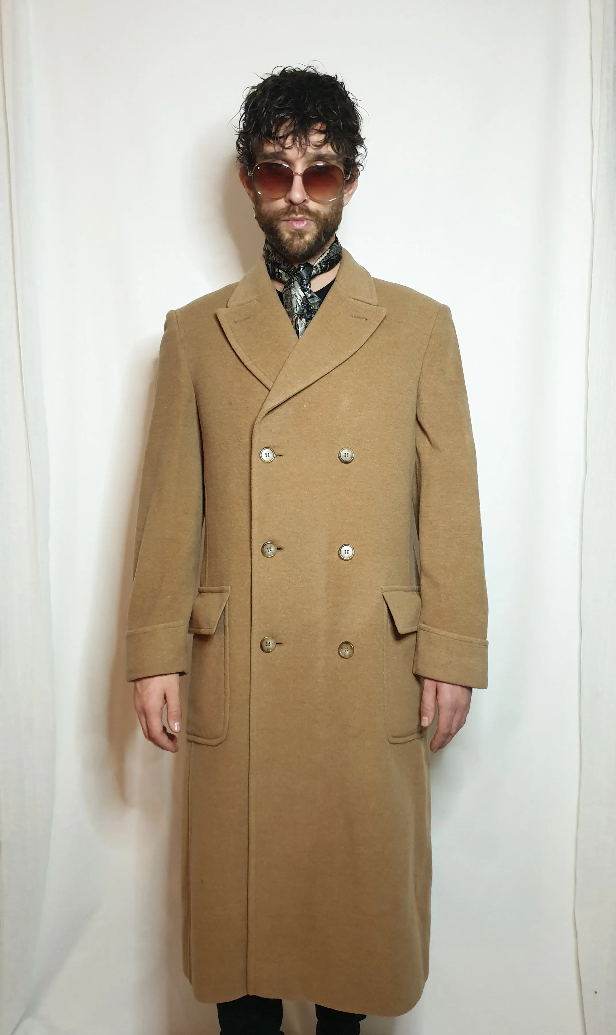 Tommy Hilfiger Long woollen double breasted coat