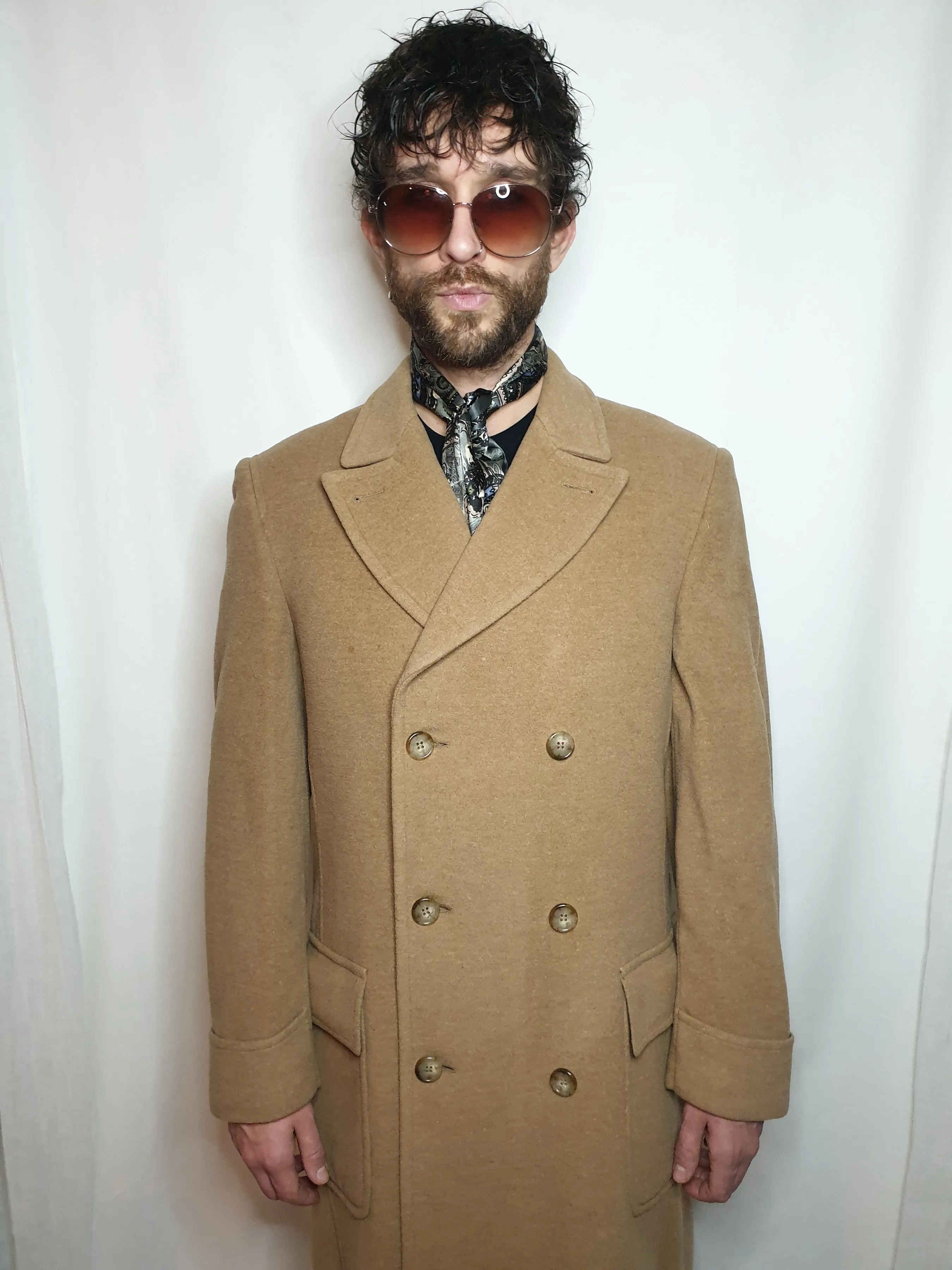 Tommy Hilfiger Long woollen double breasted coat