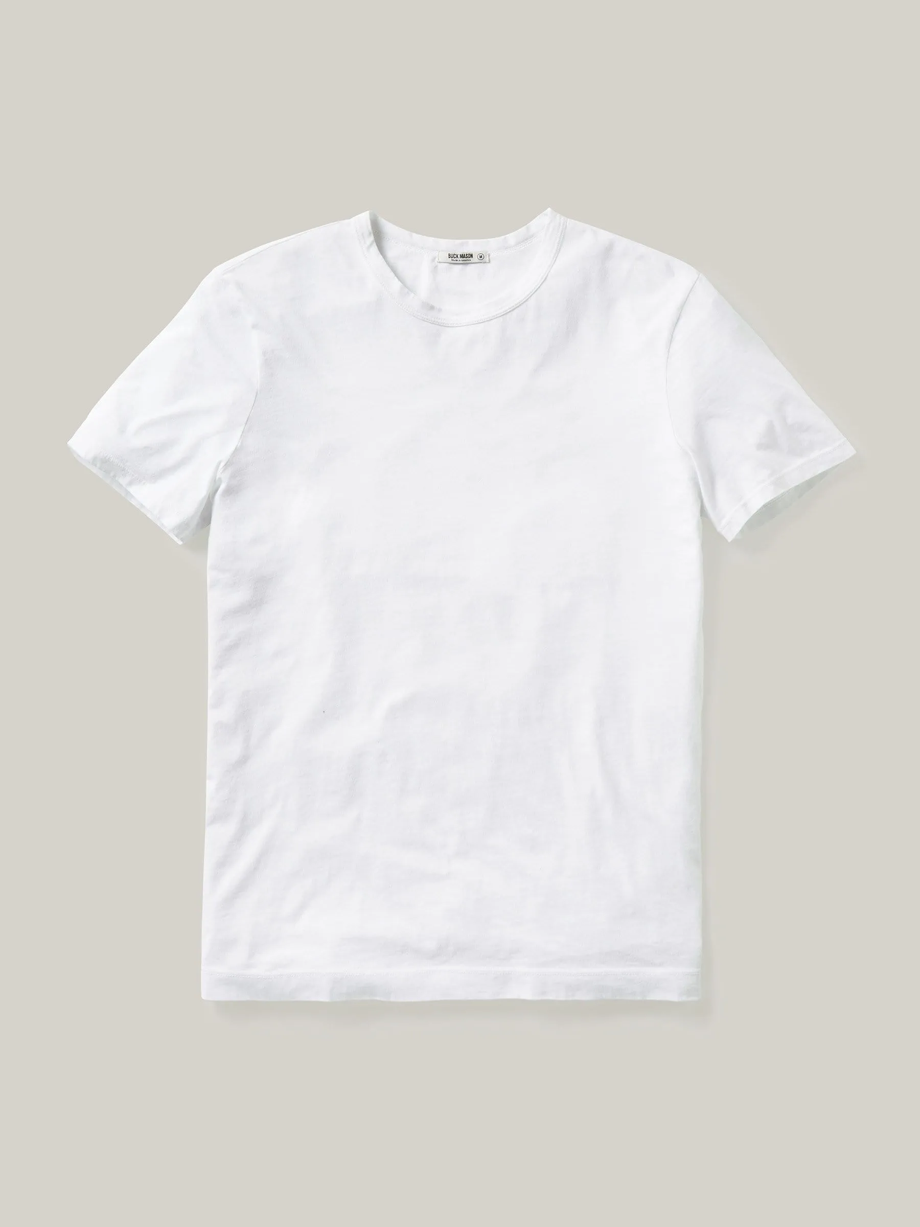White Pima Classic Tee