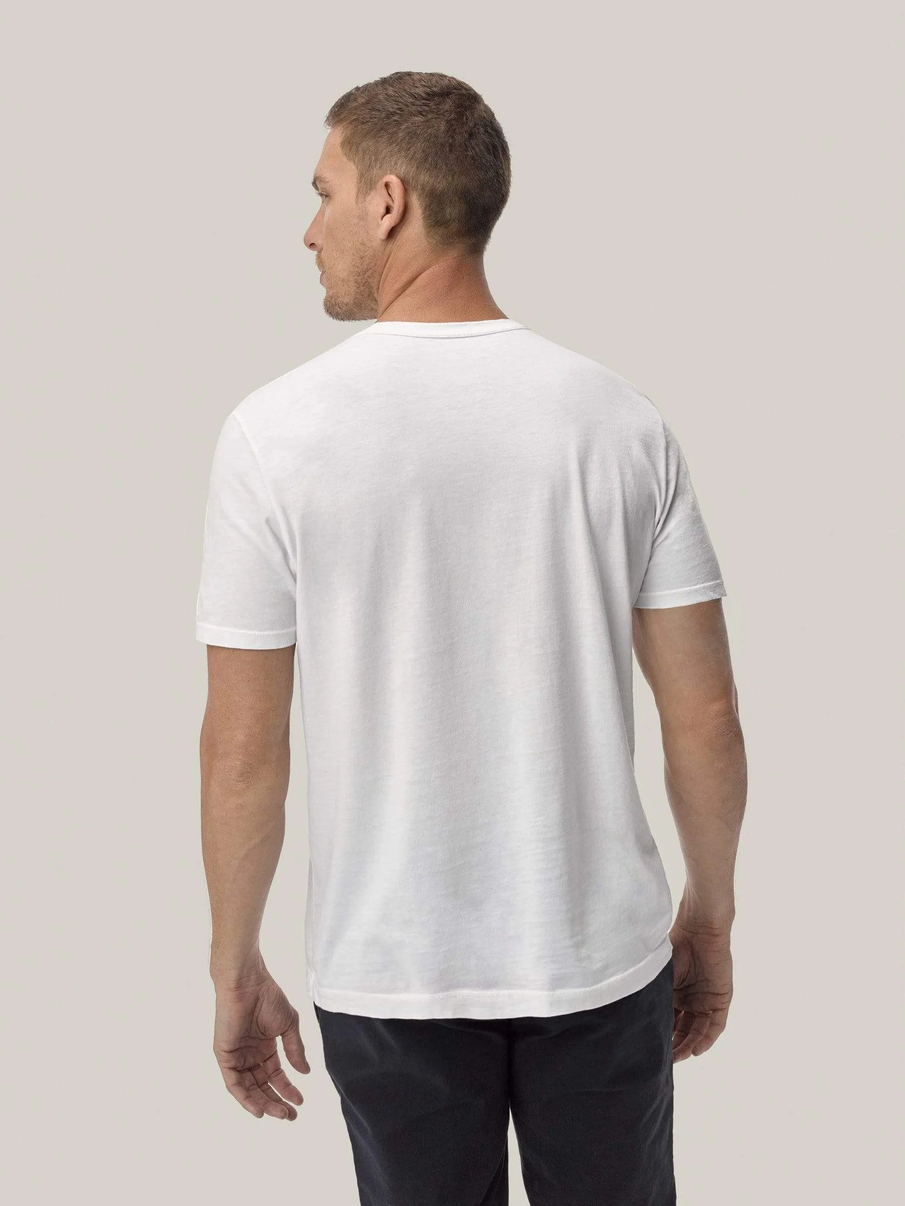 White Pima Classic Tee