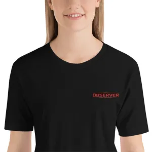 Women's Classic-Fit T-Shirt - Orange Embroidered Logo