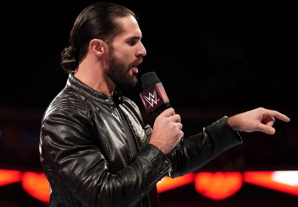 WWE Black Stylish Leather Jacket Worn by Seth Rollins | Seth Rollins Leather Jacket
